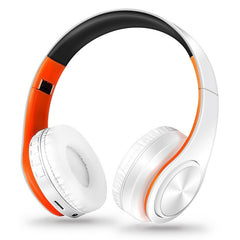 LPT660 Música Plegable Auricular Bluetooth Compatible con Tarjeta TF