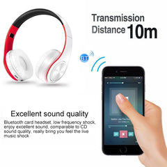 LPT660 Música Plegable Auricular Bluetooth Compatible con Tarjeta TF