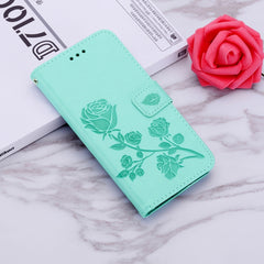 Funda de cuero PU con tapa horizontal en rel...