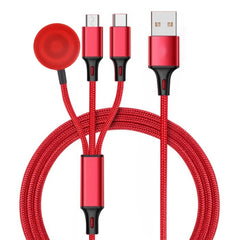 Para iPhone / Apple Watch 3 en 1 8 pines + T...