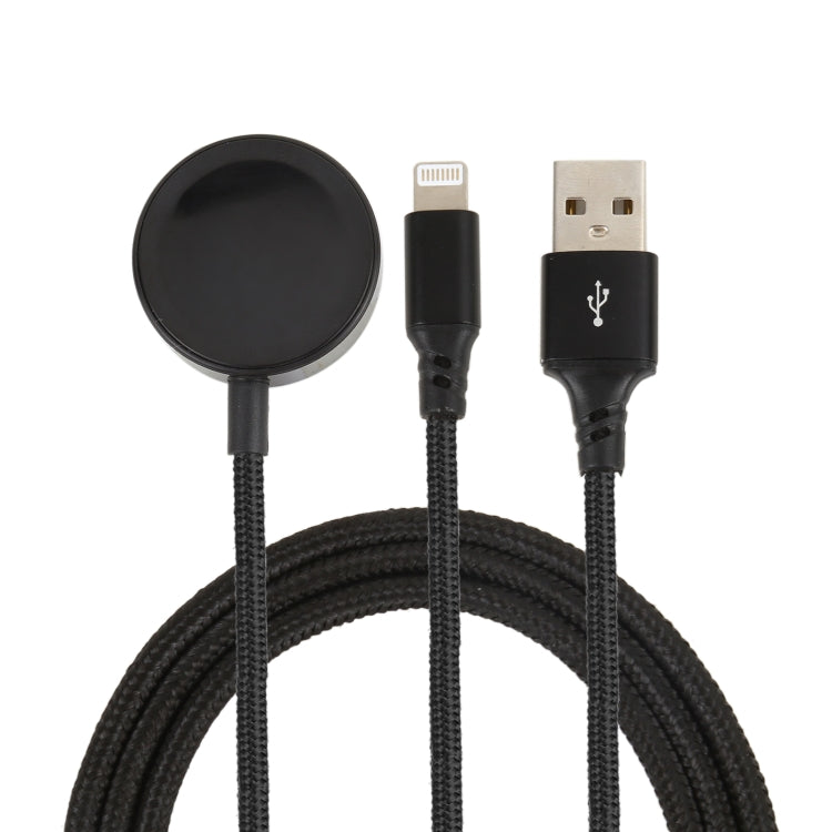 Para iPhone / Apple Watch 2 en 1 Cable de ca...