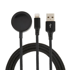 Para iPhone / Apple Watch 2 en 1 Cable de ca...