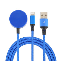 Para iPhone / Apple Watch 2 en 1 Cable de ca...