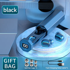 C1 Bluetooth 5.0 TWS Pantalla digital poligo...