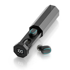 C1 Bluetooth 5.0 TWS Pantalla digital poligo...