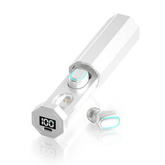 C1 Bluetooth 5.0 TWS Pantalla digital poligo...