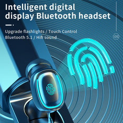 C1 Bluetooth 5.0 TWS Pantalla digital poligo...