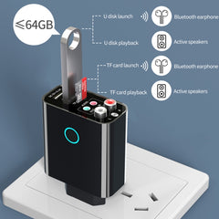 K16 2 en 1 3,5 mm AUX + RAC Receptor y trans...