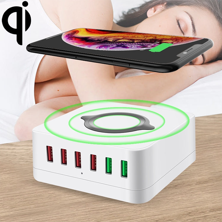 Soporte de soporte de enchufe inteligente USB E6 7 en 1