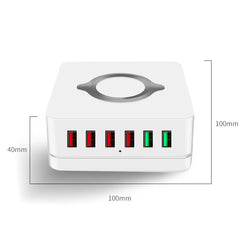 Soporte de soporte de enchufe inteligente USB E6 7 en 1