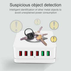 Soporte de soporte de enchufe inteligente USB E6 7 en 1