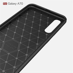 Funda de TPU de fibra de carbono con textura...