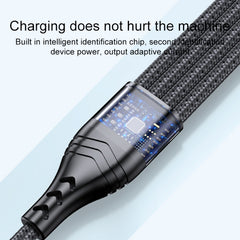 4 en 1 66W 6A USB a 8 pines + Micro USB + Ca...