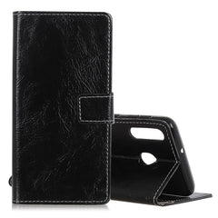 Funda de cuero con tapa horizontal con textu...