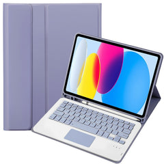 Funda de cuero para tableta con teclado táct...