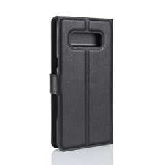 Para Galaxy Note 8 Funda de cuero con tapa h...