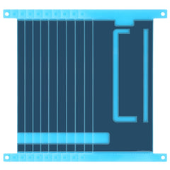 Adhesivo trasero LCD de 10 piezas para Galax...