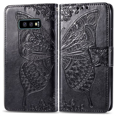Funda de cuero con tapa horizontal en reliev...