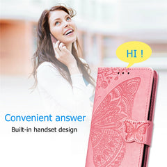 Funda de cuero con tapa horizontal en reliev...