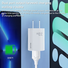 Cargador rápido WK WP-U140 33W Power Series ...