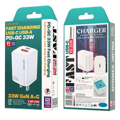 Cargador rápido WK WP-U140 33W Power Series ...