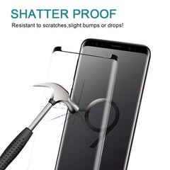 Para Galaxy S9 9H Dureza superficial 3D Bord...