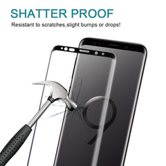 Para Galaxy S9 9H Dureza superficial 3D Bord...