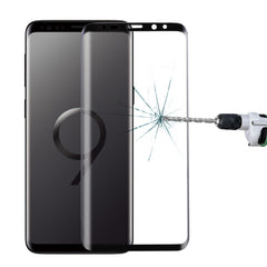 Para Galaxy S9 + 9H Dureza superficial 3D Bo...