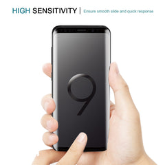 Para Galaxy S9 + 9H Dureza superficial 3D Bo...