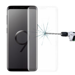 Para Galaxy S9 + 9H Dureza superficial 3D Bo...