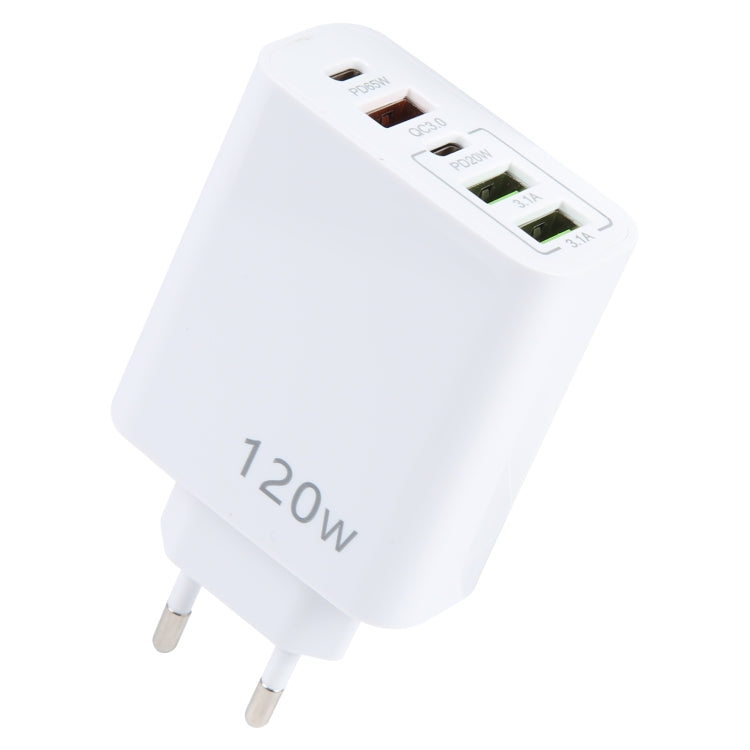 120W Dual PD Type-C + 3 x Cargador de puerto...