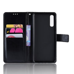 Funda Retro De PU Con Textura De Caballo Loco Para Galaxy A70
