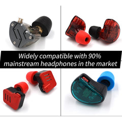 Kit de auriculares de espuma viscoelástica KZ de 6 piezas para todos los auriculares internos