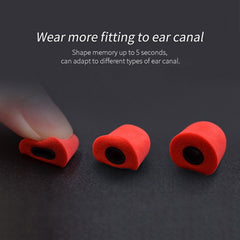 Kit de auriculares de espuma viscoelástica KZ de 6 piezas para todos los auriculares internos