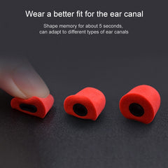 Un par de auriculares de espuma viscoelástica KZ para todos los auriculares internos