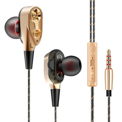 Auriculares internos de música deportivos QKZ CK8 HiFi de cuatro unidades
