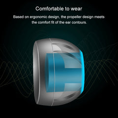 Auriculares internos de música deportivos totalmente metálicos QKZ DM7