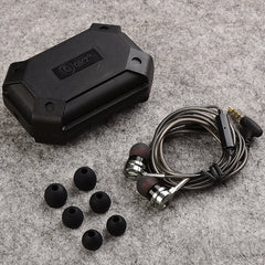 Auriculares internos de música deportivos totalmente metálicos QKZ DM9