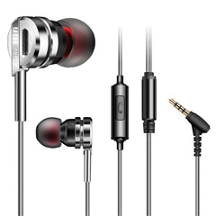 Auriculares internos de música deportivos totalmente metálicos QKZ DM9