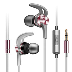 QKZ EQ1 CNC Metal Shark Fin Auriculares Deportes Música Auriculares