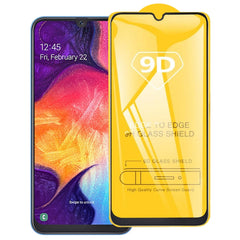 Para Galaxy A10s 9D Película de vidrio templ...