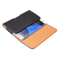 Para Galaxy S7 Edge / G935 y S6 Edge / 925 Riñonera con tapa vertical con textura Litchi