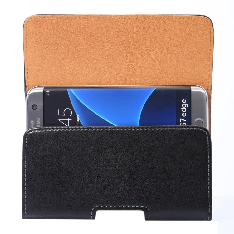 Para Galaxy S7 Edge / G935 y S6 / Edge G925 Riñonera con textura de superficie pulida