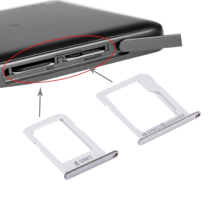 Para Galaxy E5 (Versión Dual SIM) Bandeja de...