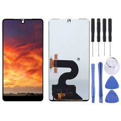 Pantalla LCD OEM para teléfono esencial PH-1 con ensamblaje completo de digitalizador (negro)