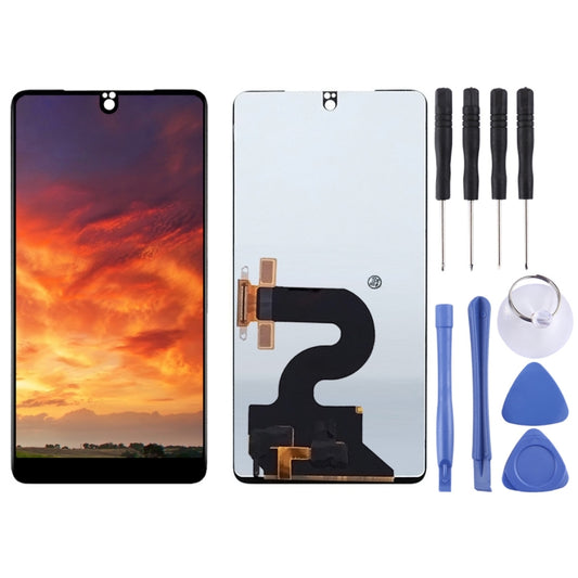 Pantalla LCD OEM para teléfono esencial PH-1 con ensamblaje completo de digitalizador (negro)