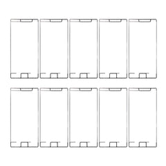 10 PCS para Sony Xperia XZ Premium Adhesivo ...