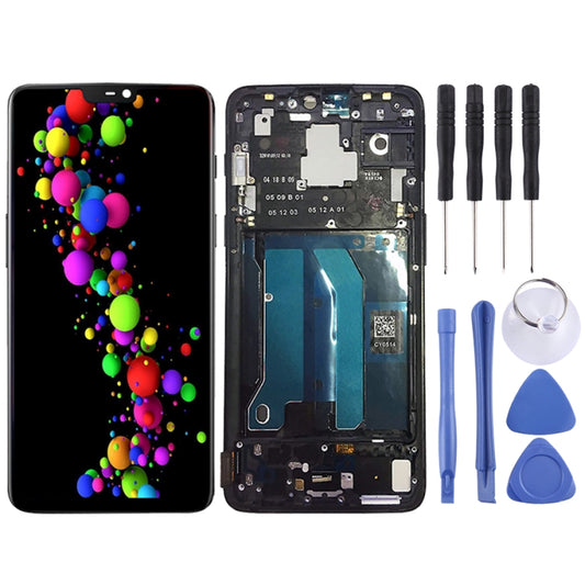 Para OnePlus 6 Digitalizador Asamblea comple...