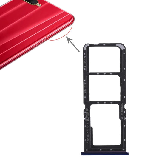 Para OPPO K1 2 x Bandeja de tarjeta SIM + Ba...