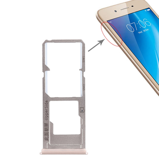Para Vivo Y53 2 x Bandeja de tarjeta SIM + B...